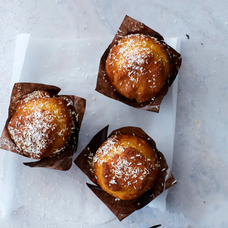 Orange and Coconut Muffin